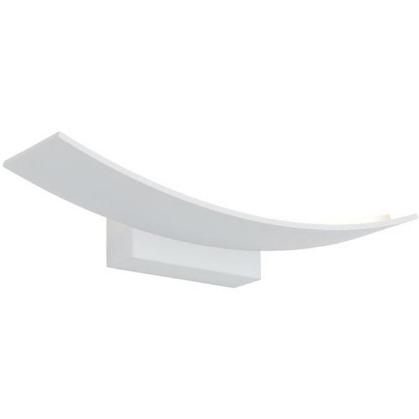 WALL LIGHT LED 12W 3000K 1140LM H50XW380XP118MM WHITE LARZ, Ideal Electrical Catalogue Light Fittings Ceiling Wall Lighting Ceiling Wall Luminaire - Construction Supplies Australia
