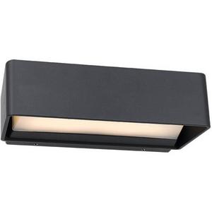 WALL LIGHT LED 12W 4000K 960LM IP54 115X248MM ALUM ENRICA