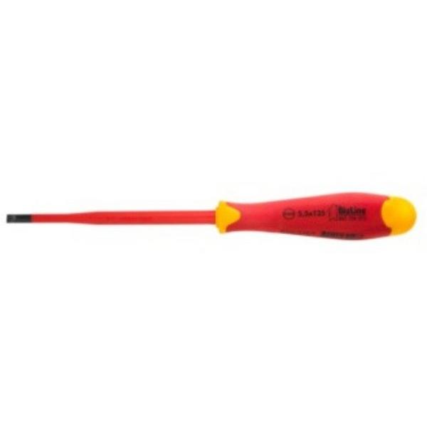 Screwdriver Islim Slotted 5.5X125, Ideal Electrical Catalogue Tools Instrumentation Hand Tools Screwdriver For Slot Head Screws - Construction Supplies Australia