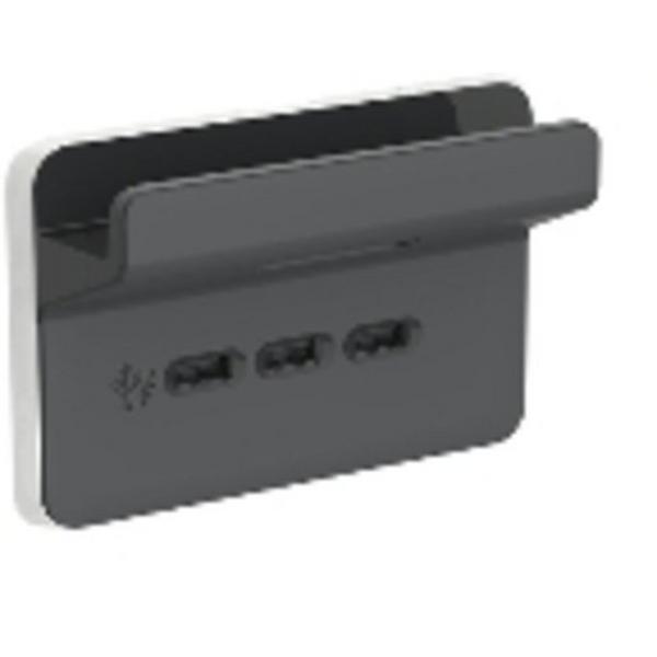 3 Gang Usb Charging Stn Skin Anthracite, Ideal Electrical Catalogue Switches Plugs Sockets Switches Grid Cover Plate - Construction Supplies Australia