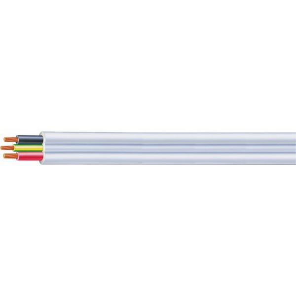 Cable TPS 2.5mm Twin And Earth 7/067 2C+E 150M Red/Black/Earth White Sheath, Ideal Electrical Catalogue Cable Flat Cable Flats - Construction Supplies Australia