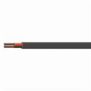 CABLE AUTO FLAT 2C 6MM (4.59MM2) BLACK PVC SHEATH 30M