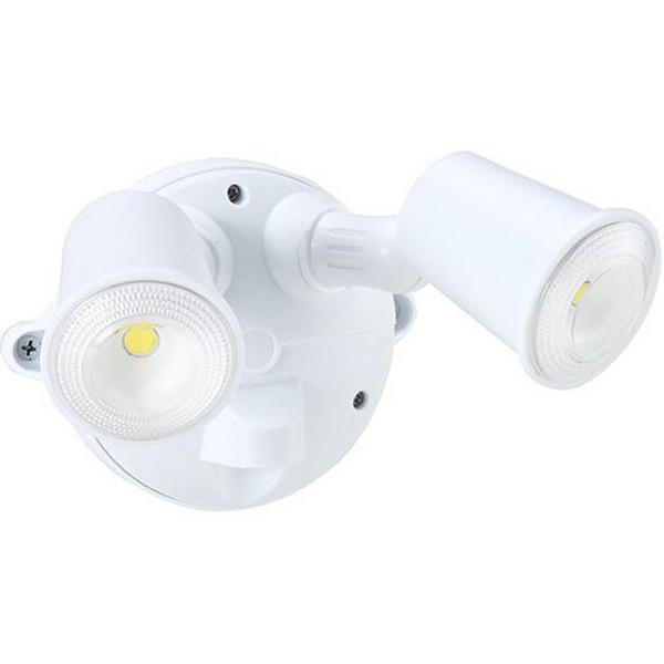 Spotlight LED 2X10W 5000K 2000Lm White Quick Connect, Ideal Electrical Catalogue Light Fittings Downlight Downlight Spot Floodlight - Construction Supplies Australia