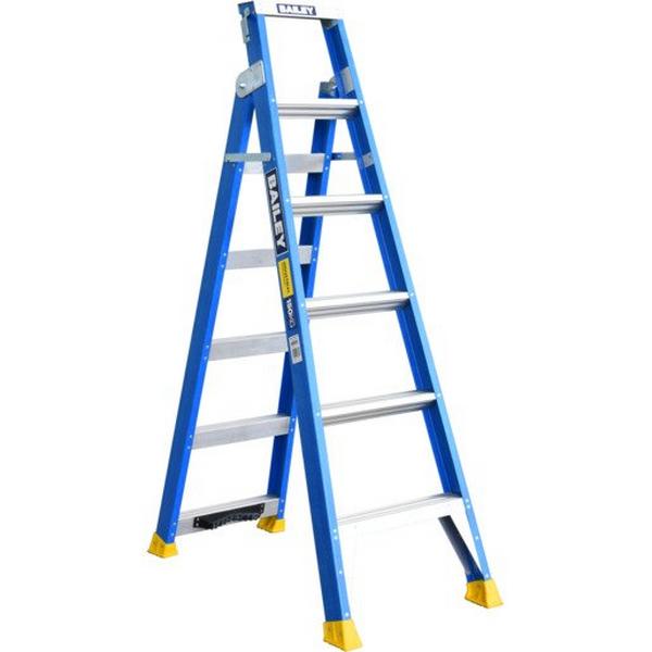 Heavy Duty Fg Dp6 With V Rung 150Kg Riveted - 1.8M, Ideal Electrical Catalogue Tools Instrumentation Ladder Scaffold Stepladder - Construction Supplies Australia