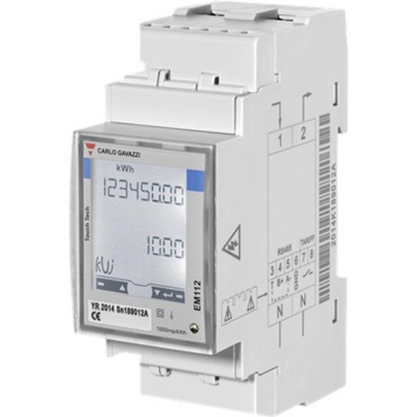 Em112 Direct 100A 2 DIN + Rs485, Ideal Electrical Catalogue Industrial Meters Meter Panel - Construction Supplies Australia
