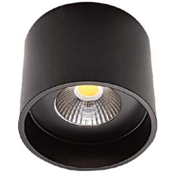 LIGHT CTC COB LED 20W 5K 1300LM DIM H120 X D110MM BLACK KEON, Ideal Electrical Catalogue Light Fittings Ceiling Wall Lighting Ceiling Wall Luminaire - Construction Supplies Australia
