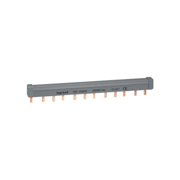 04950 12P Supply Busbar, Ideal Electrical Catalogue Power Distribution Busbar Phase Busbar Comb - Construction Supplies Australia