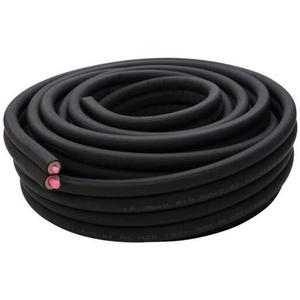 1/4 - 3/8 PAIR COIL BLACK INSULATED 20M