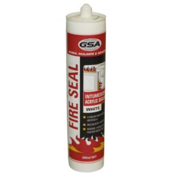 Fire Rated Sealant Gsa White 300mL Tube To As1530.4s, Ideal Electrical Catalogue Hardware Cable Resin Jointing Compound - Construction Supplies Australia