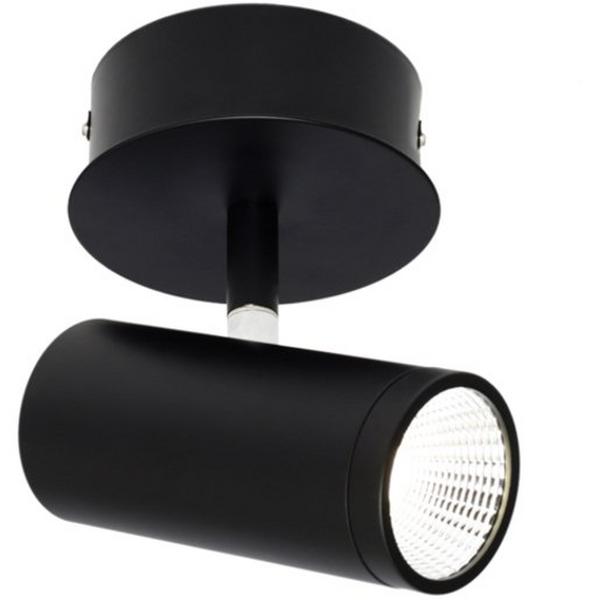Spotlight 1Lt LED 5W Black Urban, Ideal Electrical Catalogue Light Fittings Downlight Downlight Spot Floodlight - Construction Supplies Australia