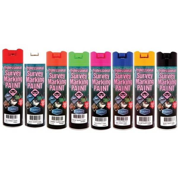 Marking Paint Survey Fluoro Green 350Gm, Ideal Electrical Catalogue Hardware Sprays Touch Up Stick Spray - Construction Supplies Australia