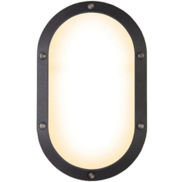 BUNKER LED 20W 4K 1700LM IP65 BLACK ELLIPTICA, Ideal Electrical Catalogue Light Fittings Ceiling Wall Lighting Ceiling Wall Luminaire - Construction Supplies Australia