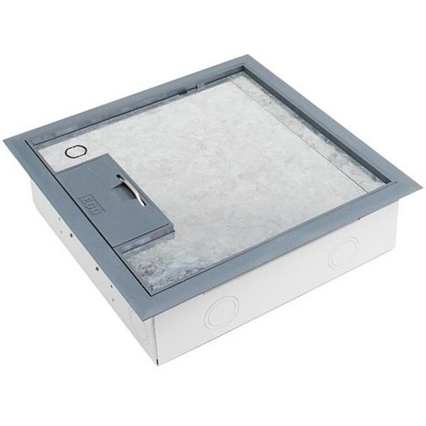 Floor Box Commander Series 4 X GPO 6 X Data, Ideal Electrical Catalogue Cable Management Floor System Service Box For Subfloor Installation - Construction Supplies Australia