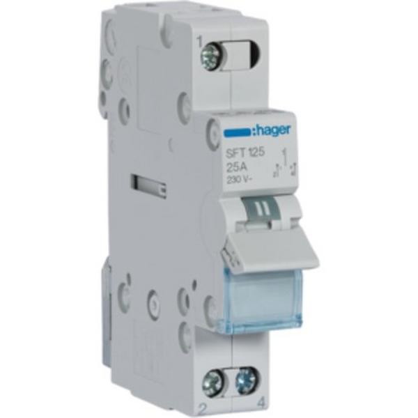 1P 25A Centre Off Changeover Top, Ideal Electrical Catalogue Power Distribution Distribution Boards Main Switch For Distribution Board - Construction Supplies Australia