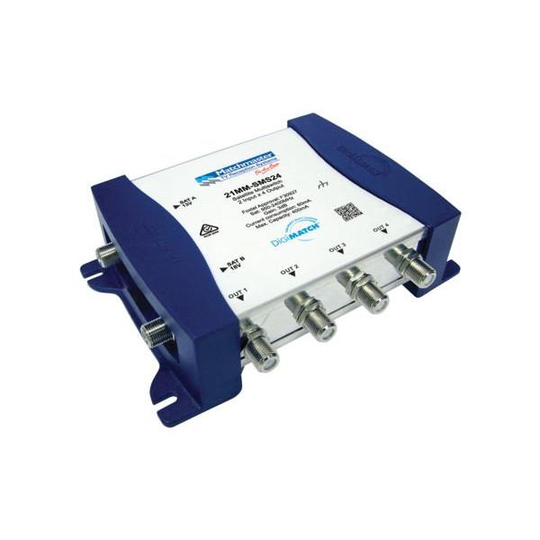 2 Wire Multiswitch 2 In 4 Out Foxtel (F30927) Approved, Ideal Electrical Catalogue Av Security Detection Satellite Multi Switch For Communication Technology - Construction Supplies Australia