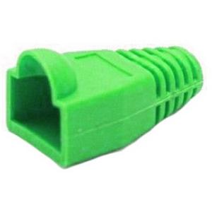 BOOT STRAIN RELIEF CAT5E OR CAT6 6MM GREEN