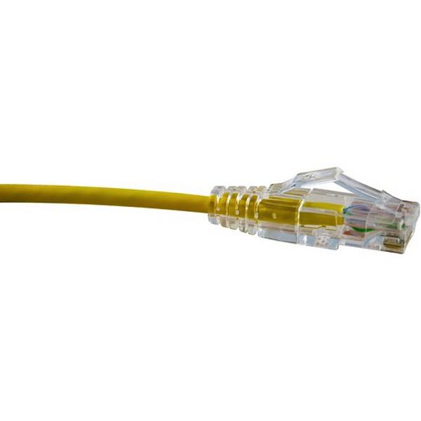Patch Lead Cat6 0.5M Yellow, Ideal Electrical Catalogue Data Communications Copper Patch Cord Copper Twisted Pair - Construction Supplies Australia