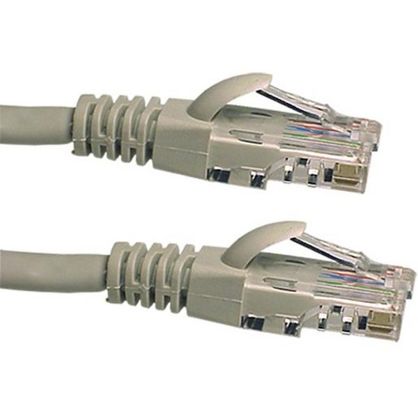 Patch Lead Cat6 1M Ash, Ideal Electrical Catalogue Data Communications Copper Patch Cord Copper Twisted Pair - Construction Supplies Australia