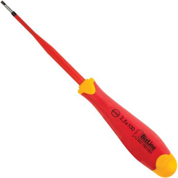 Screwdriver I-Slim Double Print Pz2/Slot 6X100 1000V, Ideal Electrical Catalogue Tools Instrumentation Hand Tools Screwdriver Crosshead - Construction Supplies Australia