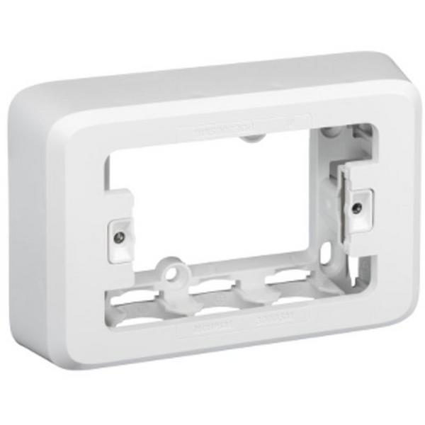 1 Gang Shallow Iconic Mounting Block, Ideal Electrical Catalogue Switches Plugs Sockets Switches Mounting Blocks - Construction Supplies Australia