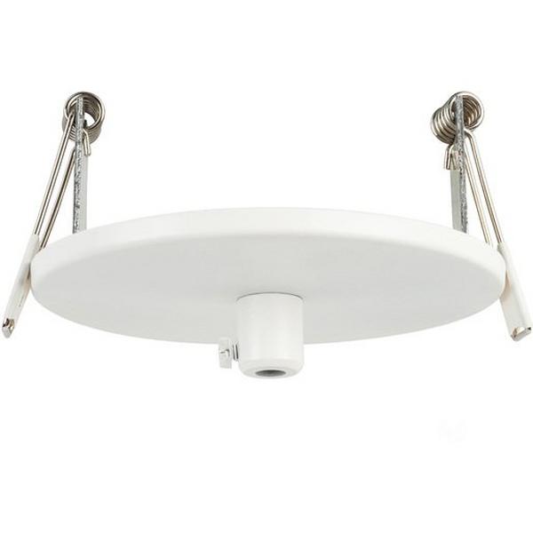 Canopy Recessed Round 100mm White, Ideal Electrical Catalogue Light Fittings Ceiling Wall Lighting Ceiling Wall Luminaire - Construction Supplies Australia