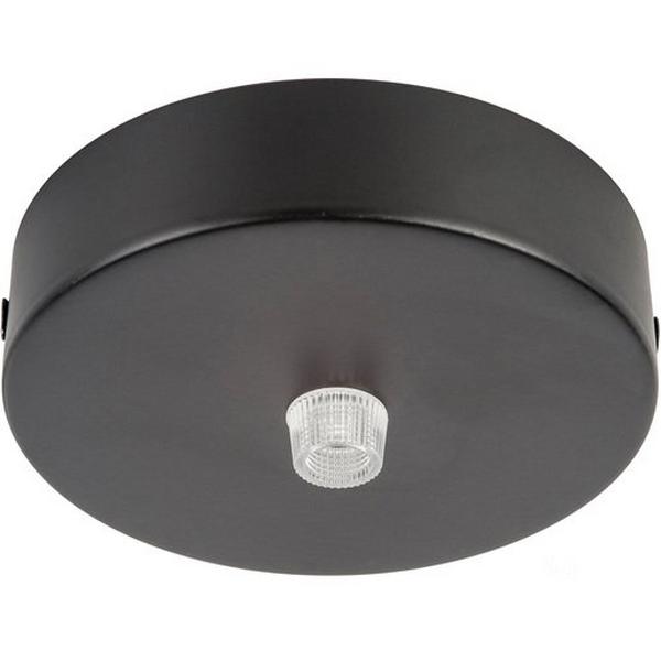 CANOPY SURFACE ROUND 100MM BLACK, Ideal Electrical Catalogue Light Fittings Ceiling Wall Lighting Ceiling Wall Luminaire - Construction Supplies Australia