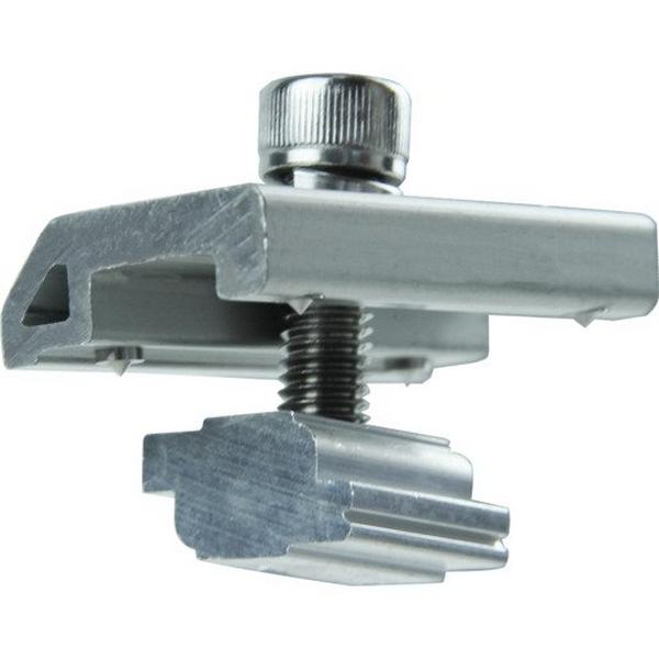 Clenergy T Rail Clamp, Ideal Electrical Catalogue Energy Management Solar Mounting Systems Solar Rail Mounting Components - Construction Supplies Australia