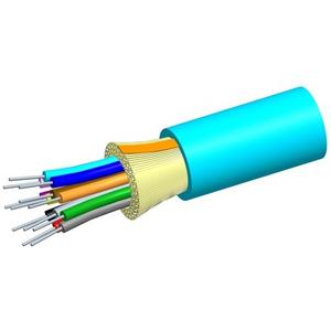 N-024-DS-5K-FSUAQ OM4 LSZH RISER DIST. CABLE 24 FIBER SINGLE-UNIT