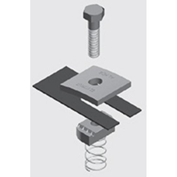 Cable Ladder Hold Down Unit Nema 1 Aluminium, Ideal Electrical Catalogue Cable Management Cable Support Accessories Spare Parts For Cable Carrying System - Construction Supplies Australia