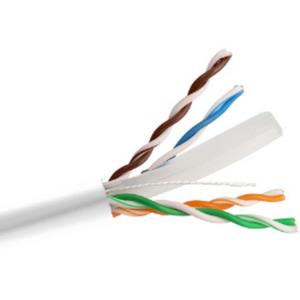 CABLE DATA CAT 6 SOLID UTP REEL IN BOX 305M WHITE