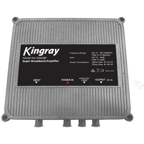 Super Broadband Amplifier 47-2400 Mhz Single Input/Output, Ideal Electrical Catalogue Av Security Detection Satellite Satellite Amplifier - Construction Supplies Australia