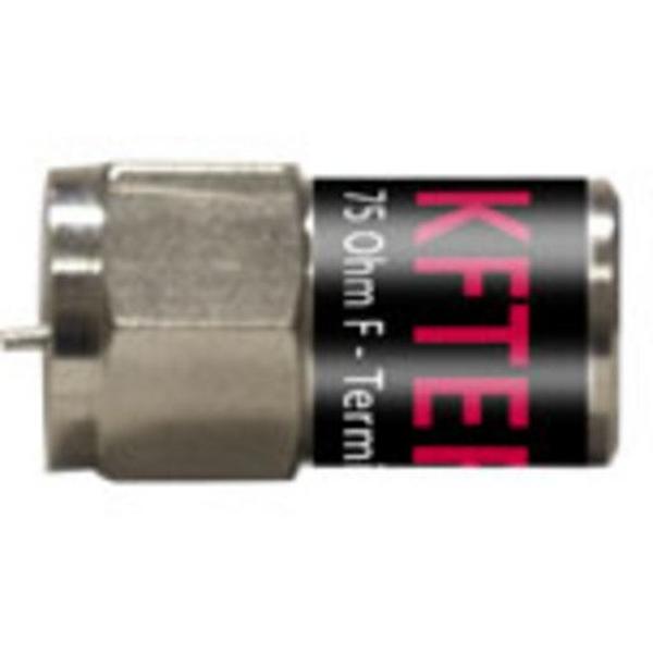 75 Ohm F-Terminator DC Blocking, Ideal Electrical Catalogue Av Security Detection Antennas Tap Off And Distributor - Construction Supplies Australia
