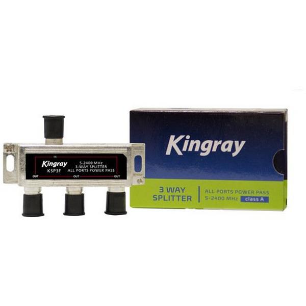 3 Way Splitter 5-2400 Mhz Power Pass All Ports, Ideal Electrical Catalogue Av Security Detection Antennas Tap Off And Distributor - Construction Supplies Australia