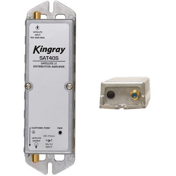 Satellite 40Db Distribution Amplifier 950-3000 Mhz, Ideal Electrical Catalogue Av Security Detection Satellite Satellite Amplifier - Construction Supplies Australia