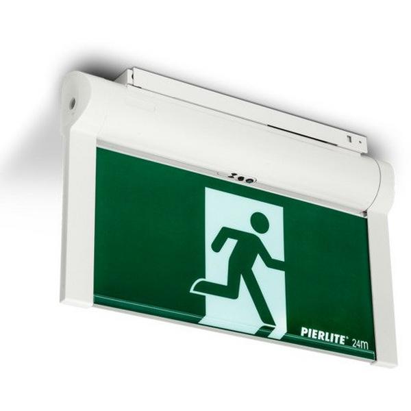 Exit LED 240V IP20 24M Lithium Iron Phos Battery Blade, Ideal Electrical Catalogue Light Fittings Emergency Exit Emergency Luminaire - Construction Supplies Australia