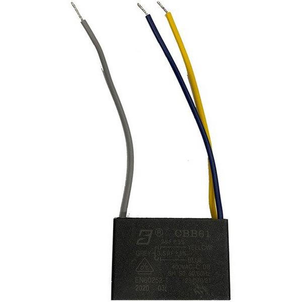 Capacitor 2 + 3.5uF, Ideal Electrical Catalogue Light Fittings Control Gear Capacitor - Construction Supplies Australia