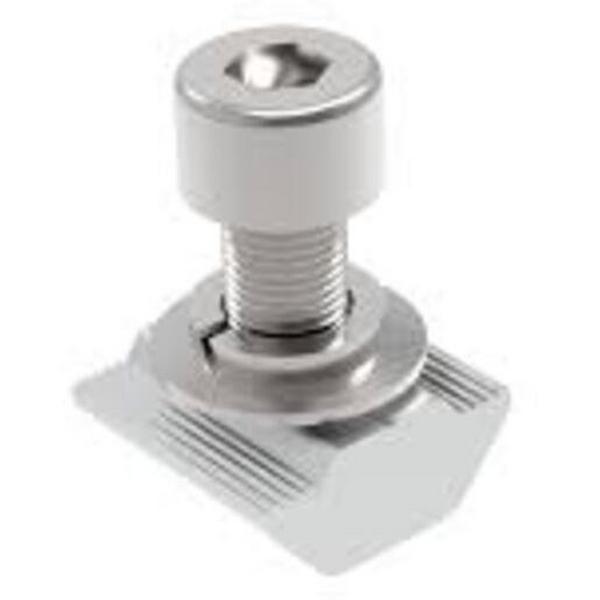 Hopergy Fixing Nut With Bolt, Ideal Electrical Catalogue Energy Management Solar Mounting Systems Solar Rail Mounting Components - Construction Supplies Australia
