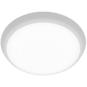 OYSTER LED 15W CCT 200MM IP44 DIM CEILING FLUSH WHITE ANDRE