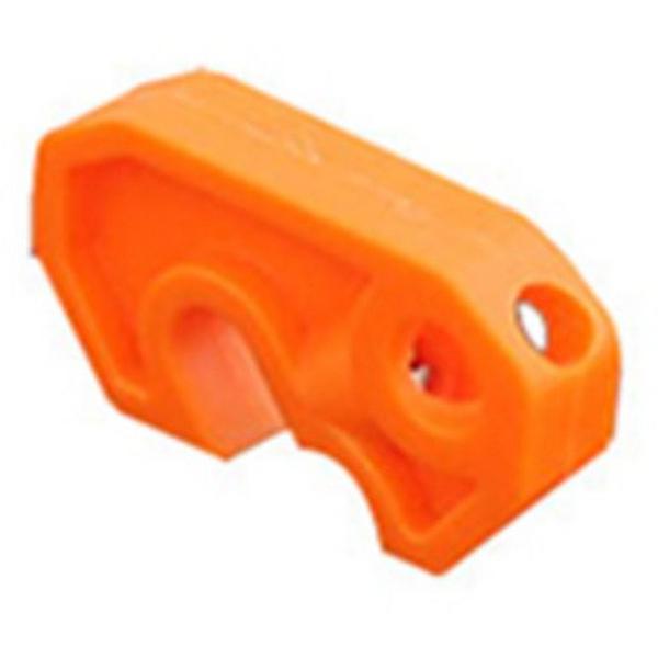Universal Lockout For MCB Orange With Cup Screw Each, Ideal Electrical Catalogue Industrial Push Button Accessories Spare Parts For Safety Equipment - Construction Supplies Australia
