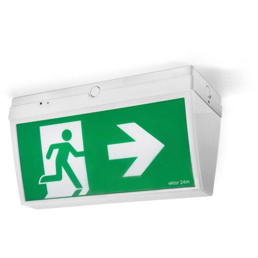 Evolt Ektor 15002 | Exit LED 24M Ceiling Mounted Boxit | Emergency ...