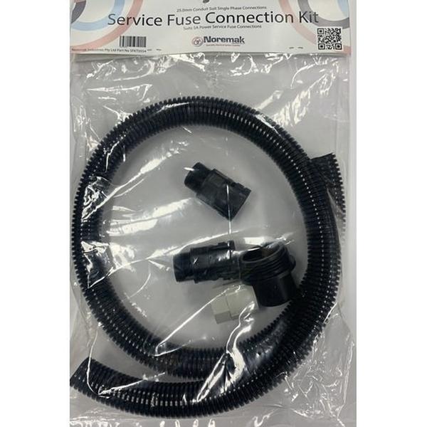 Service Fuse Connection Kit 1Ph 50mm, Ideal Electrical Catalogue Power Distribution Fuses Holders Tag Bolted Fuse Base - Construction Supplies Australia