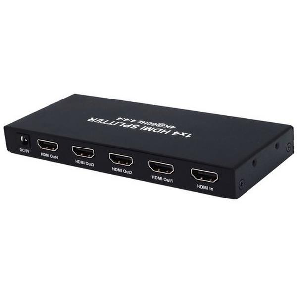 HDMI 4K 4 Way Splitter Uhd Hdr, Ideal Electrical Catalogue Av Security Detection Antennas Tap Off And Distributor - Construction Supplies Australia