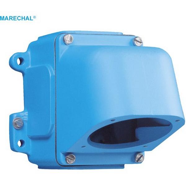 Ds9 Surface Box 70 Down Angled IP66 And IP67, Ideal Electrical Catalogue Industrial Industrial Plugs Sockets Industrial Socket Outlet - Construction Supplies Australia