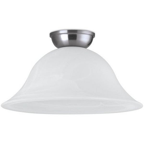 Batten Fix DIY 60W Alab/Satin Nickel Large Murcia, Ideal Electrical Catalogue Light Fittings Ceiling Wall Lighting Lamp Shade Batten Fix - Construction Supplies Australia