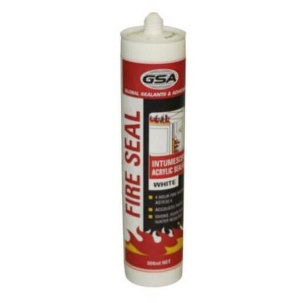 Fire Rated Sealant Gsa White 300mL Tube To As1530.4, Ideal Electrical Catalogue Hardware Cable Resin Jointing Compound - Construction Supplies Australia
