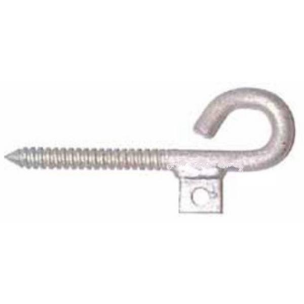 Screw In Hook J Type Closed Eye With Tag, Ideal Electrical Catalogue Hardware Screws Screw Hook - Construction Supplies Australia