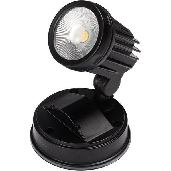 FLOODLIGHT SPOT LED 15W TRI COLOUR M/BLACK FORTRESS II, Ideal Electrical Catalogue Light Fittings Downlight Downlight Spot Floodlight - Construction Supplies Australia