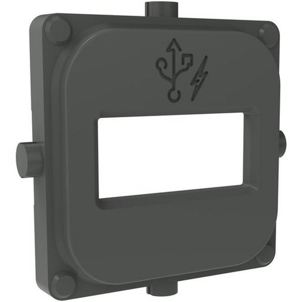 Carrier 1G Usb Module Kit Pk5 Ag, Ideal Electrical Catalogue Switches Plugs Sockets Mechanisms Blank Adaptor Bezel Dolly Knob - Construction Supplies Australia