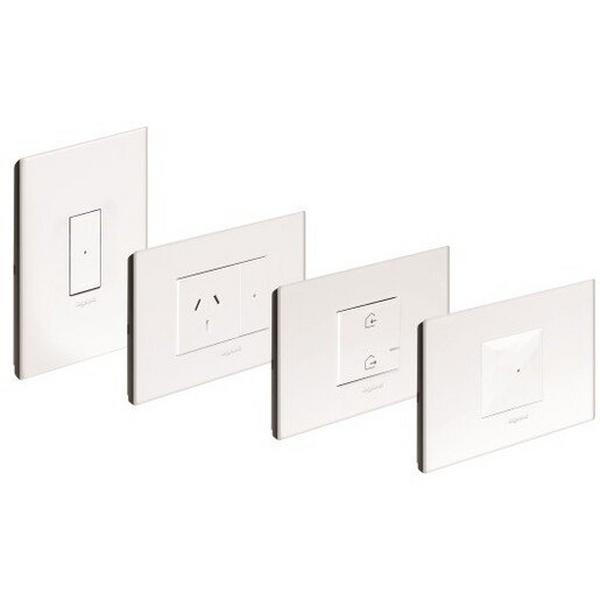GATEWAY+WIRELESS MASTER SW SCENARIO+1G SWITCH+SGL GPO WHITE, Ideal Electrical Catalogue Switches Plugs Sockets Outlets Multi Combination Switch Push Button Socket Outlet - Construction Supplies Australia