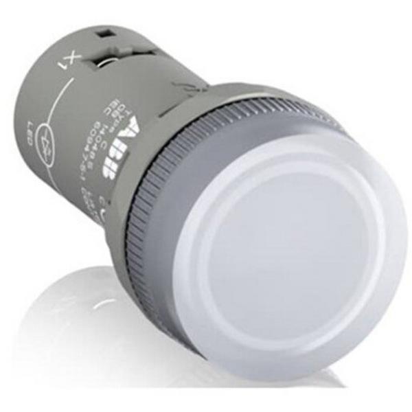 Pilot Lamp Clear LED 24V Ac/DC, Ideal Electrical Catalogue Industrial Sight Sound Indicator Light Complete - Construction Supplies Australia